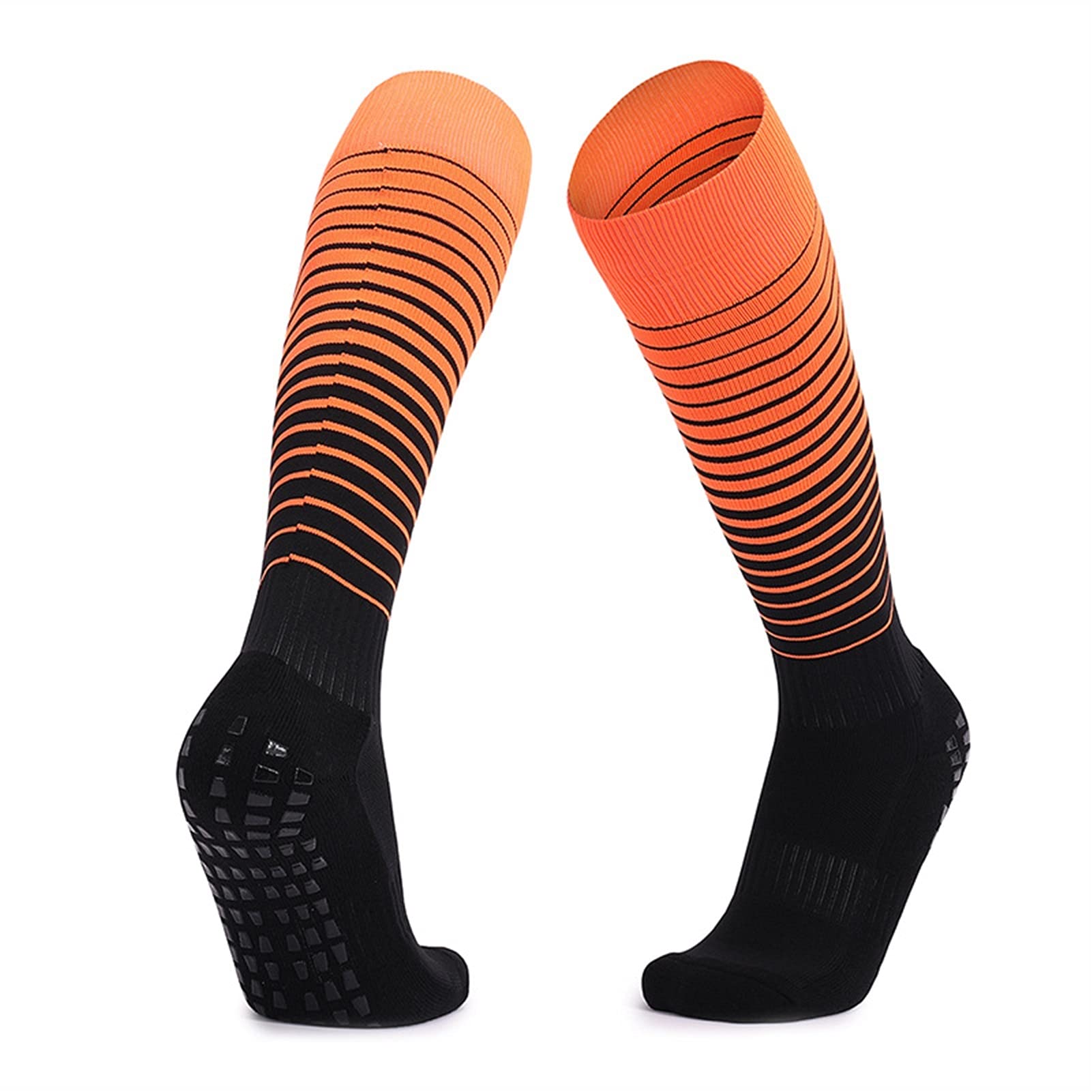 Calcetines de fútbol Antideslizantes Antideslizantes de Silicona Transpirable hasta la Rodilla-Altos Largos Deportes Gimnasio Calcetines de Ciclismo Adultos Ciclismo Calcetines