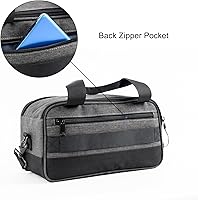 Vista 4 de Bolsa CPAP para Viaje Compatible con Resmed Airmini, Estuche Portátil para Máquina CPAP y Accesorios, Organizador para Llevar con Tira para Equipaje