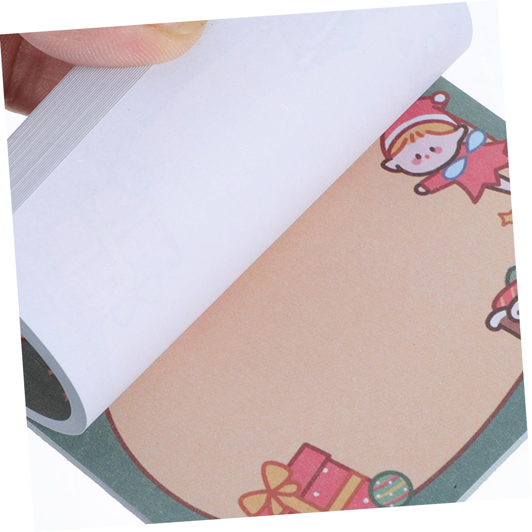 SHINEOFI 5 Juegos Notas Adhesivas Navideñas Notas Postales De Navidad Etiqueta Engomada De La Nota De Navidad Sticker Paper Decoração Notas Del Mensaje Almohadilla Adhesiva 12 Uds * 5