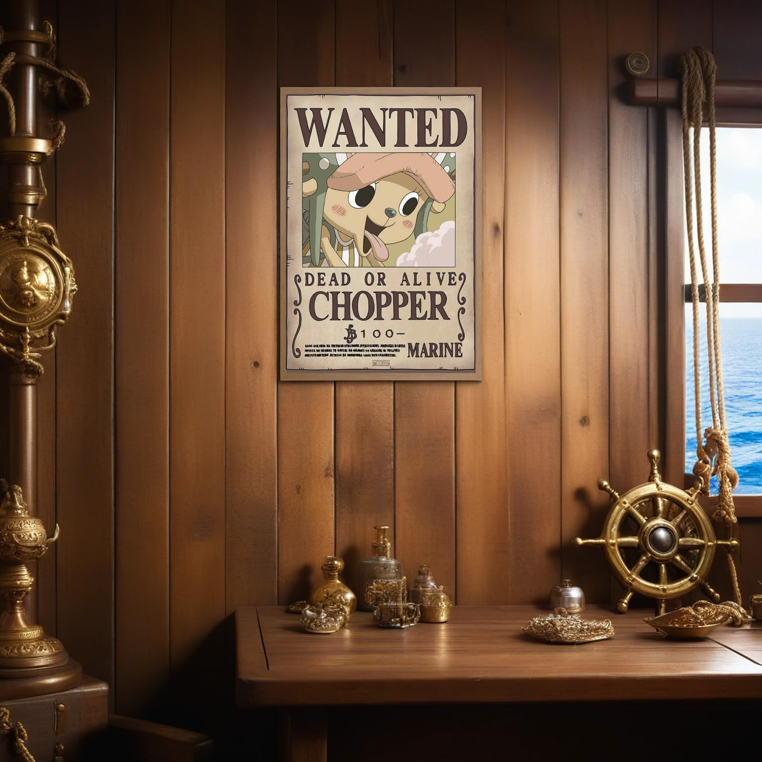 Amazon.com: ABYSTYLE GB Eye One Piece Wanted Chopper 61 x 91.5cm