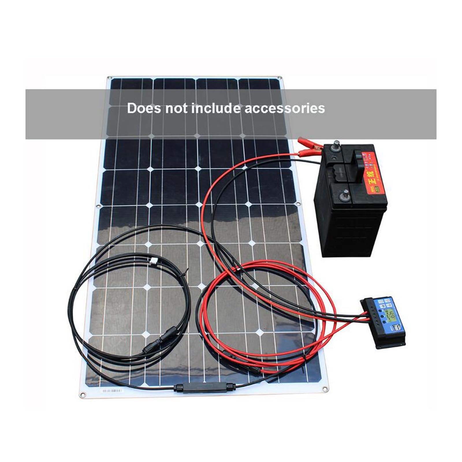 Panel słoneczny 100W-600W, elastyczny pojedynczy kryształ 300W 12V zginalny lekki panel słoneczny do kampera, przyczepy, kampera, jachtu, kabiny, namiotu i innych scen