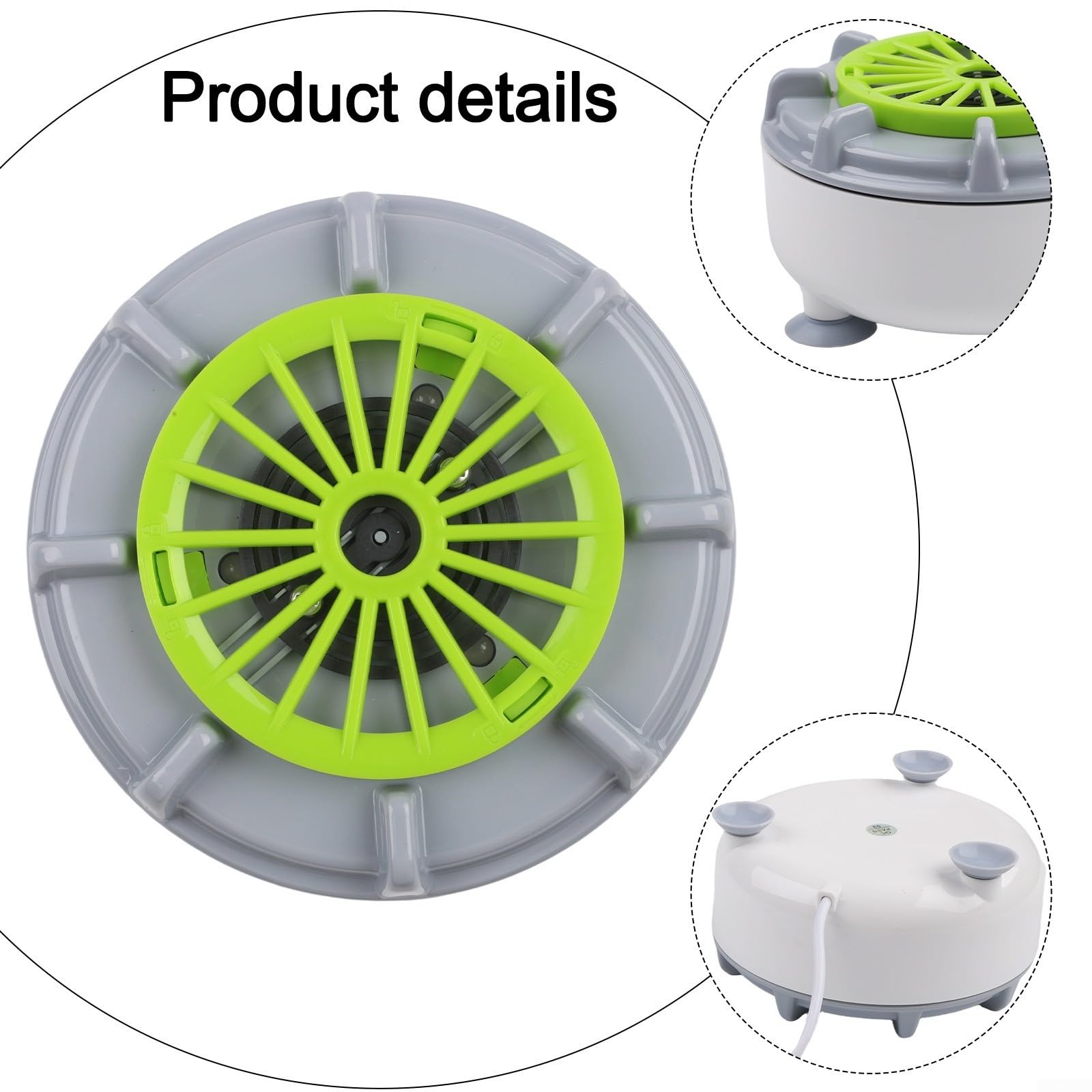 Machine à laver automatique pour fruits et légumes avec électrolyse, nettoyeur portable alimenté par USB pour produits de cuisine, nettoyeur compact de légumes et de fruits