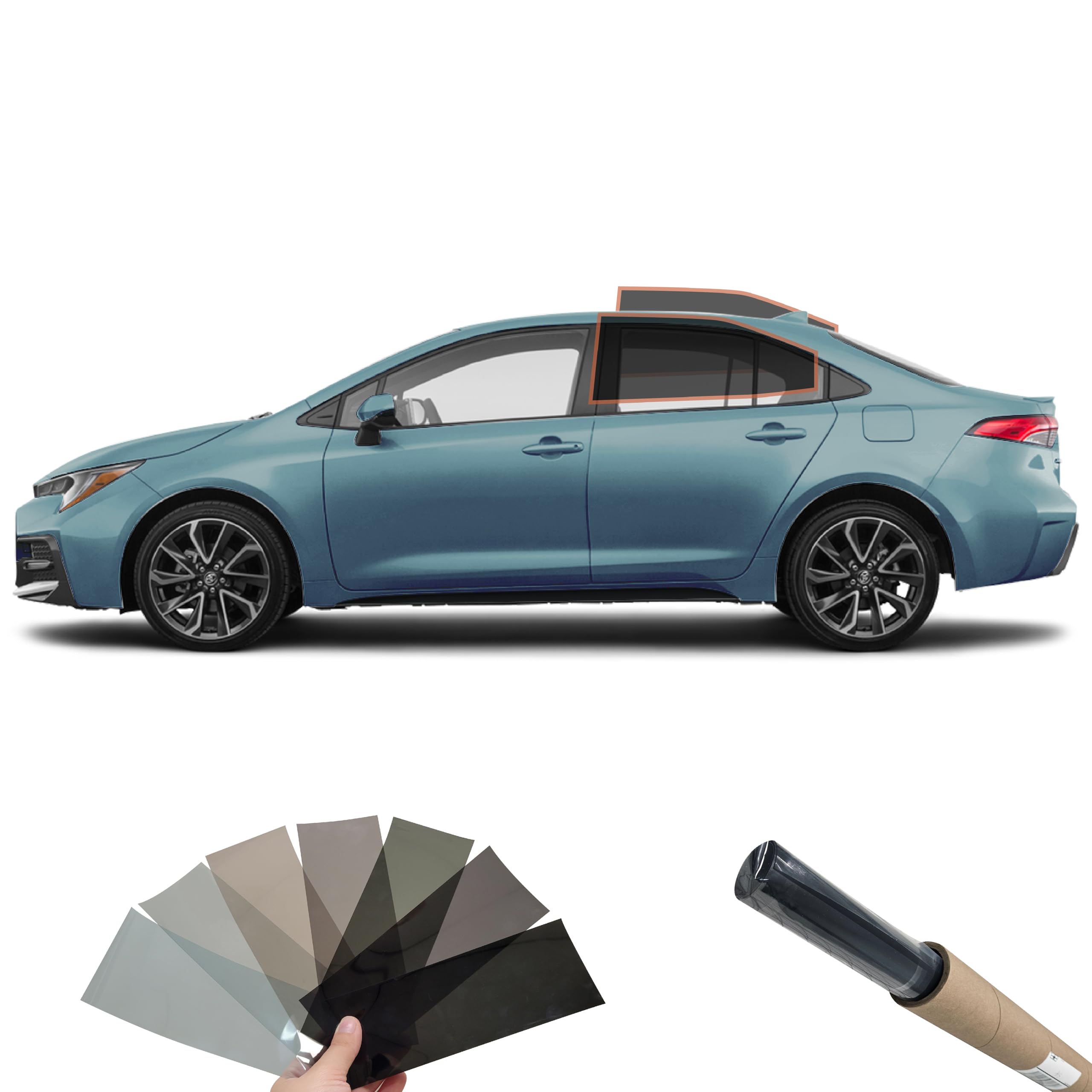 Amazon.com: Nano Ceramic Precut Window Tint for (2020-2026) Toyota