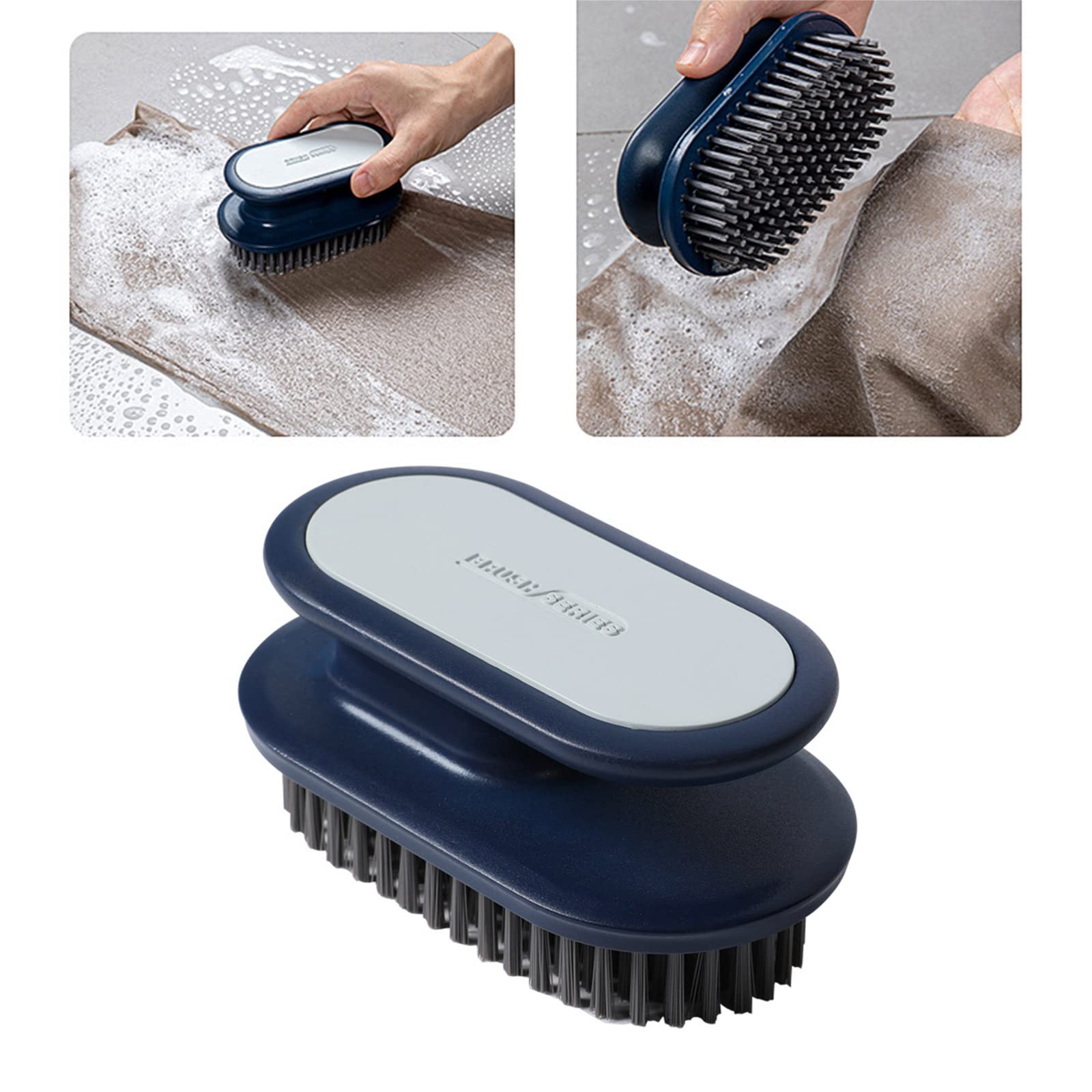 Cepillo de limpieza de cerdas suaves, cepillo de lavado para ropa, fácil de agarrar, cepillos de limpieza del hogar, herramienta de lavado para ropa