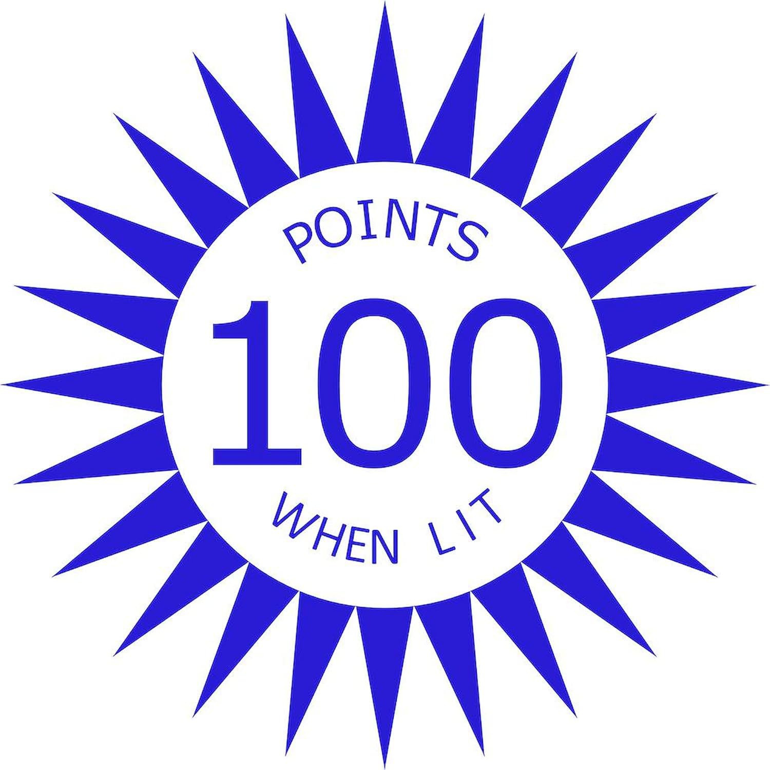 CafePress Blue Pinball Pop Bumper 10" Wall Clock for Livingroom, Kitchen, or Office