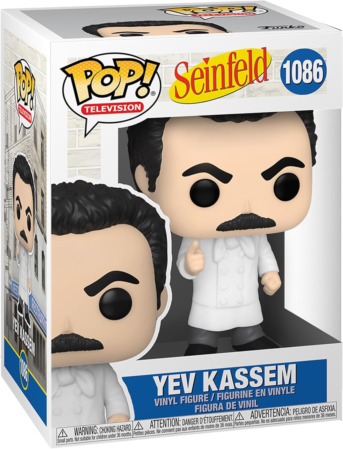 Funko POP TV: Seinfeld- Yev Kassem, Multicolor, us one-Size