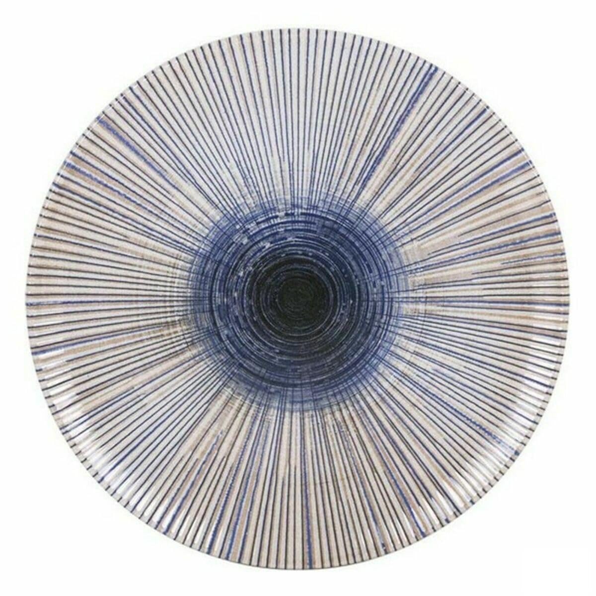La Mediterránea Multicoloured Irys Porcelain Dinner Plate (6 Units) (Ø 26 Cm)