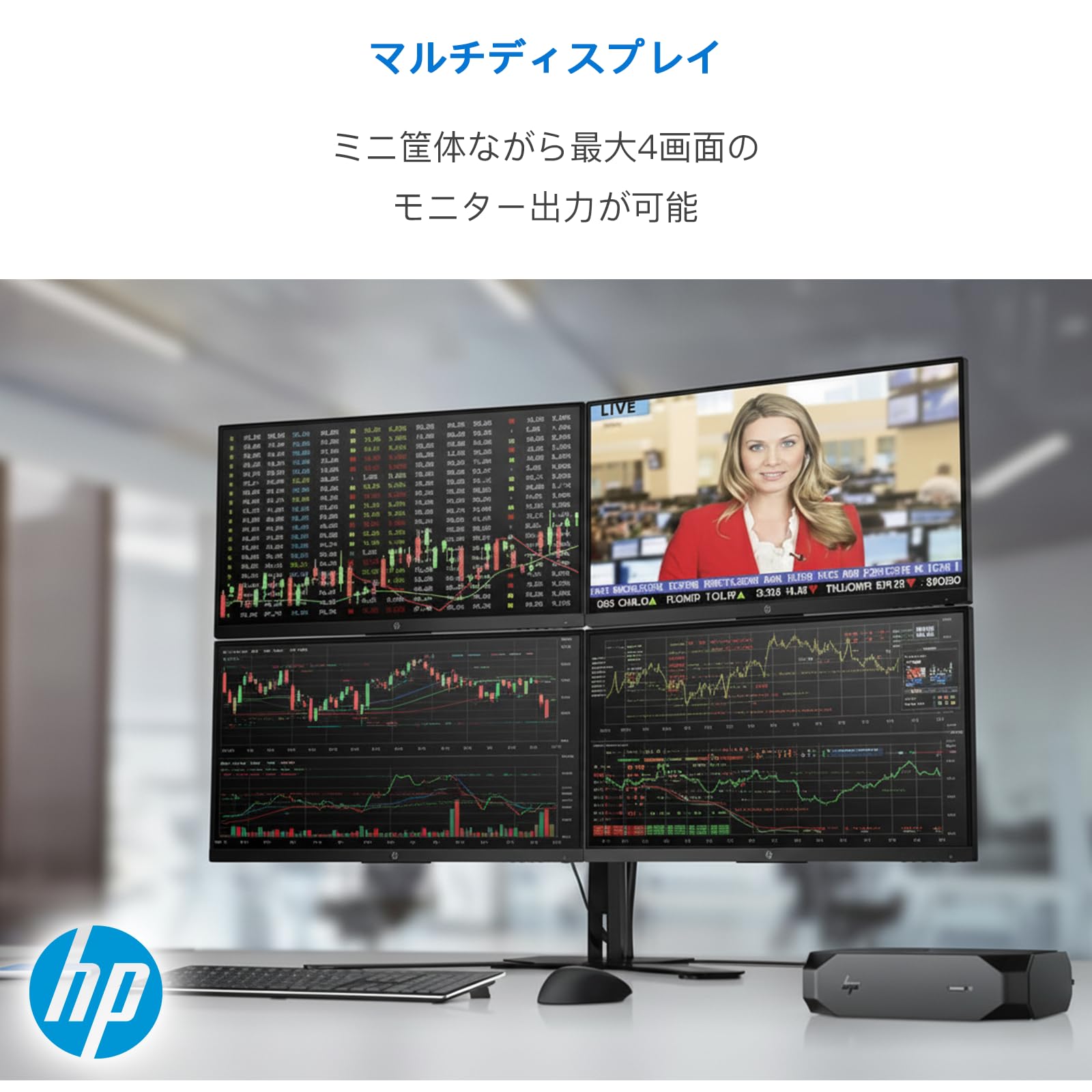 充電器付きHP Z2 Mini G4 Quadro P600 Win11 pro cjft-store_qt-3514