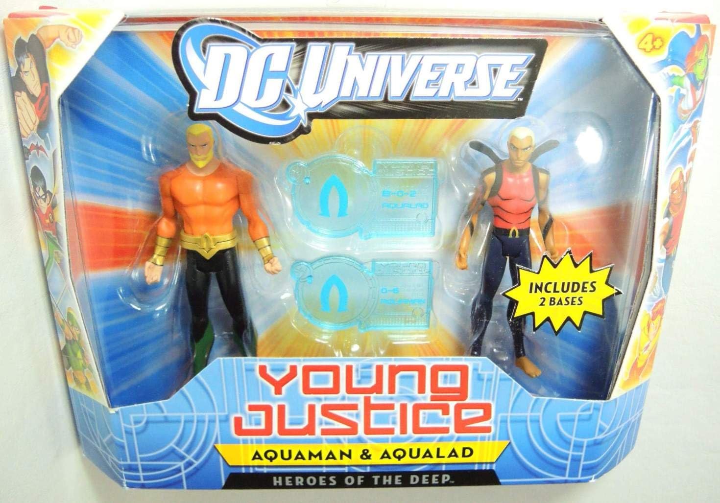 UNO DC Universe Young Justice Aquaman And Aqualad Figure 2-Pack