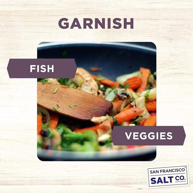 Discover the luxurious taste of San Francisco Salt Company's Cyprus Flake Sea Salt, a truly gourmet experience. Crafted through the process of solar evaporation of seawater, this salt forms mesmerizing pyramid shapes that add a touch of sophistication to any dish. With its mild flavor and delightful crunch, this salt is perfect for enhancing the taste of your cooking, baking, and garnishing needs. It's also reassuring to know that this salt is Kosher Certified, Non-GMO, and free from MSG, Soy, Gluten, Dairy, and anti-caking agents. Packaged in the U.S.A. and produced in an SQF Quality code and Organic compliant facility, the San Francisco Salt Company is dedicated to delivering high-quality products you can trust. Whether you're a food enthusiast or a professional chef, this Cyprus Flake Sea Salt is a must-have addition to your pantry. Its exceptional taste and superior quality make it an excellent gift for anyone passionate about fine cuisine. And if for any reason you're not completely satisfied with your purchase, San Francisco Salt Company proudly offers a full refund.