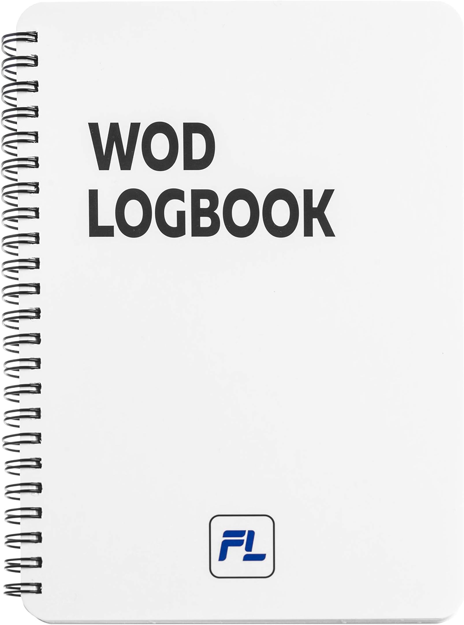 WOD Logbook Lite: Undated Crossfit Tracking Journal - 6 x 8 inches - Thick Paper, Durable Laminated Cover, Round Corners, Sturdy Binding - Stylish, Minimalistic and Easy-to-Use Log Book Misc.