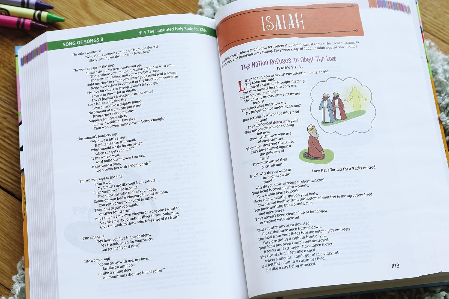 NIrV, The Illustrated Holy Bible for Kids, Hardcover, Full Color, Comfort Print: Over 750 Images - Image 7