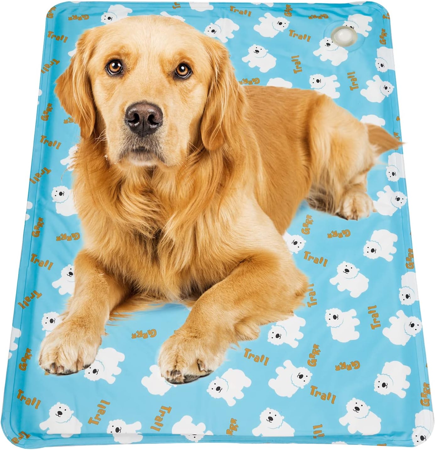 Dog Cooling Mat Pet Cooling Mat, Water Injection Pet Cooling Pad for Dogs Cats, Durable Dog Cooling Bed Mats for Small Medium Large Dogs
