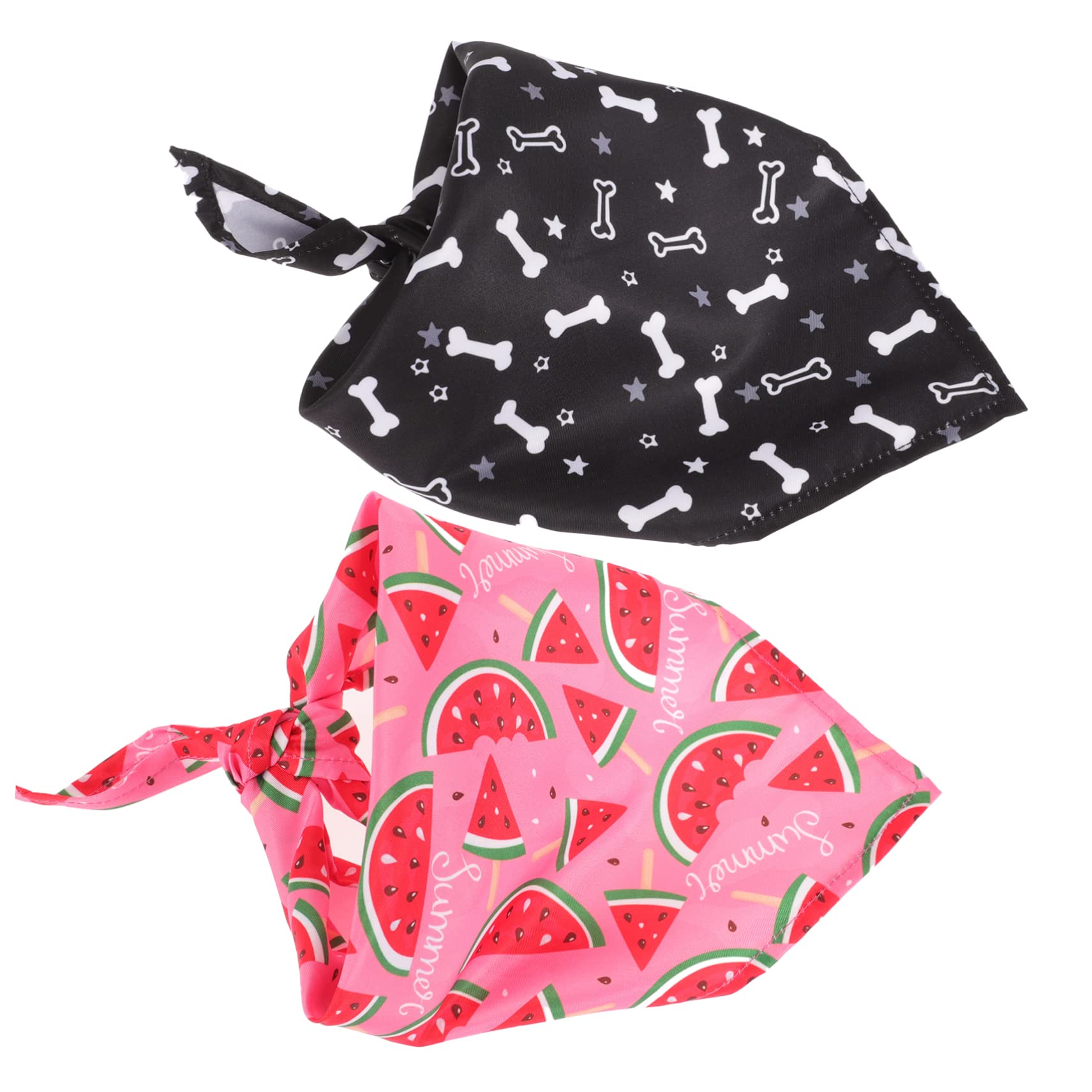 FOMIYES 2 Piezas Bufanda De Cuello De Perro Bandana De Perro Hermano Mayor Pañuelo De Cachorro De Perro Pañuelos De Perro De Dibujos Animados Pañuelo De Gato Mascota Poliéster