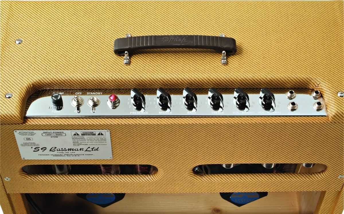 Amazon | Fender フェンダー ギターアンプ 59 BASSMAN LTD 100V JPN 