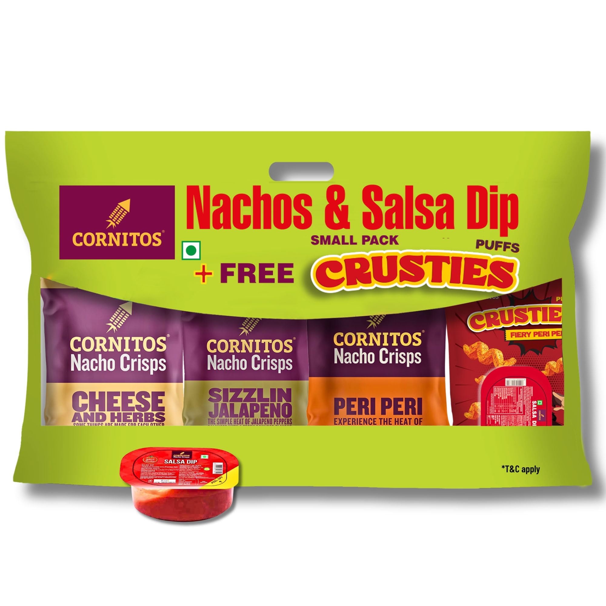 Nachos Chips & Dip Combo 150g