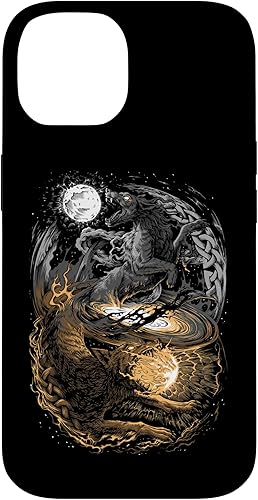 Miniatura 4 de Funda para iPhone 13 Pro Max Viking Wolf Norse Mythology Pagan Ragnarok Wolves