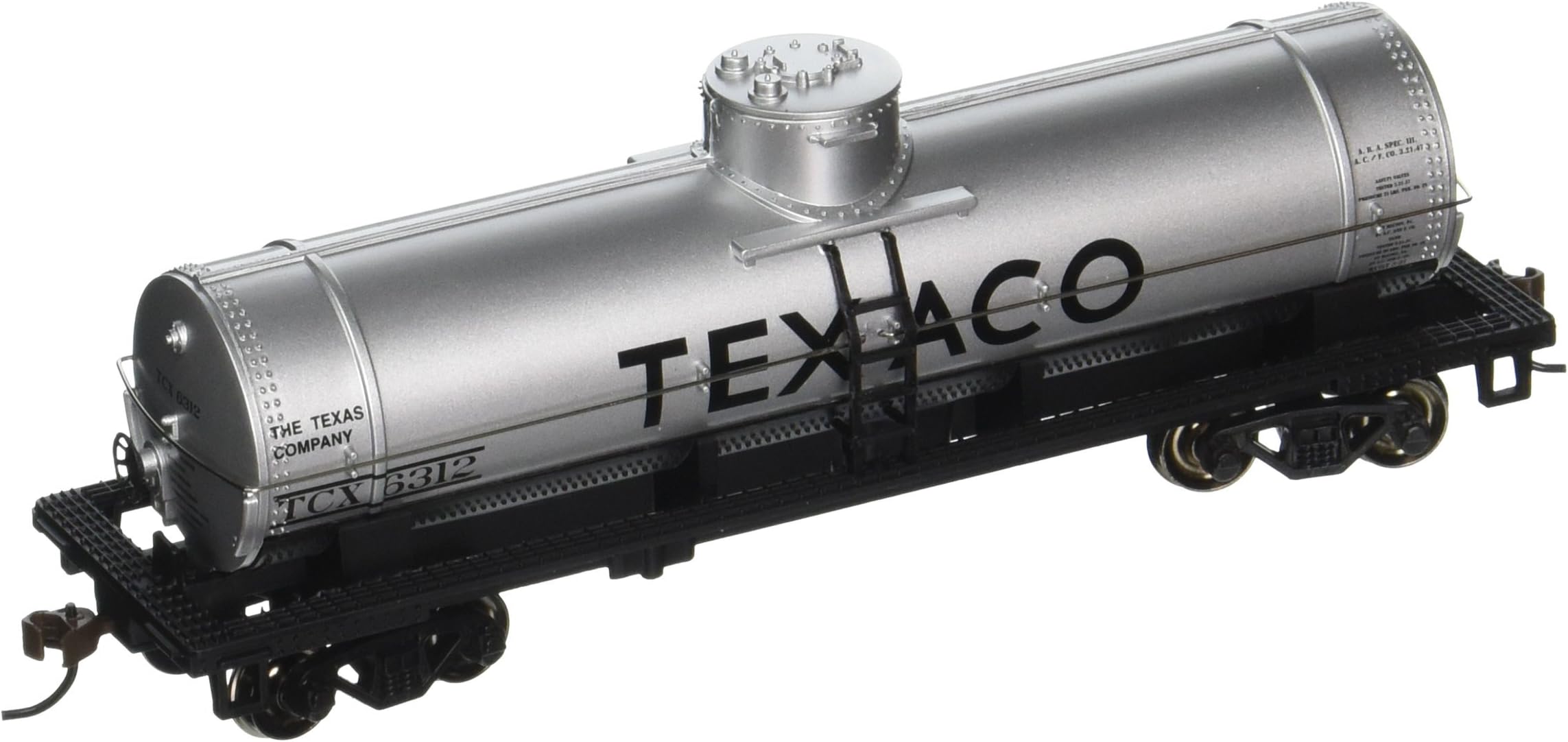 Trains - 40' Single Dome Tank Car - TEXACO - HO Scale