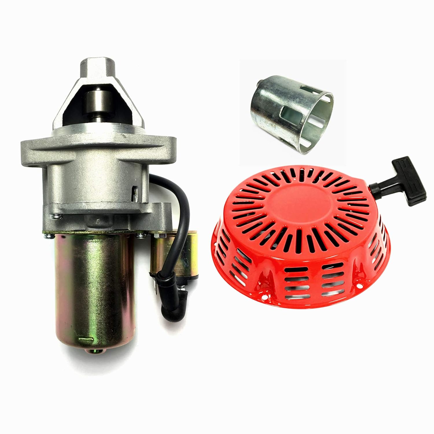 Electric Recoil Starter for Predator 13HP 420cc 60340 60349 69736 Engine for Predator 7000 8750W 13HP 63087 63086 63085 Generator for Lifan LF182F LF188F LF190F Gas Engine 11HP 13HP 15HP