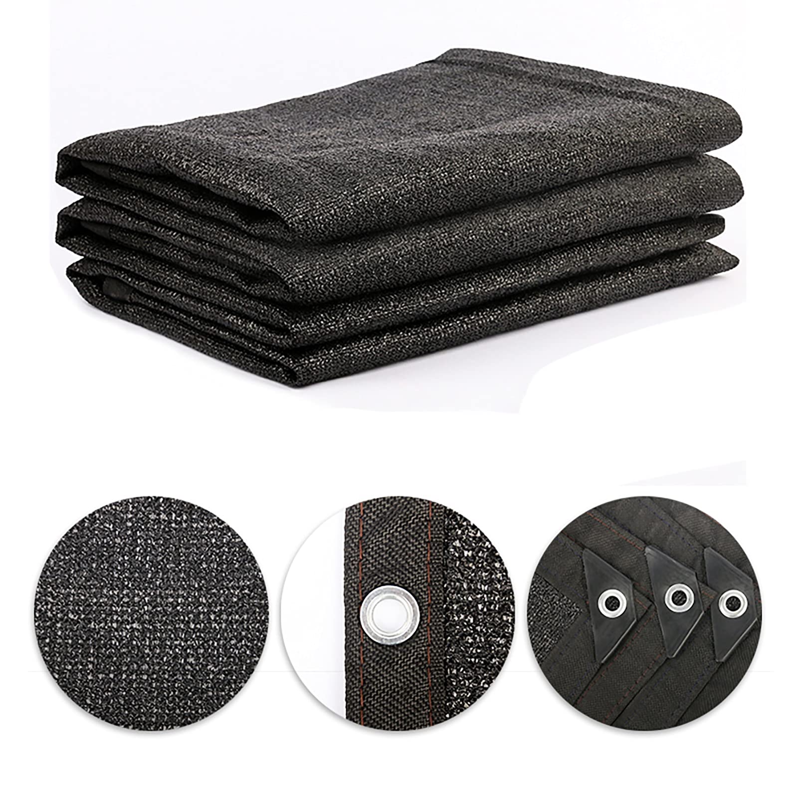 Filet D'ombre Toile D'ombrage Au Soleil Maillé 8 Broches Pour Jardin