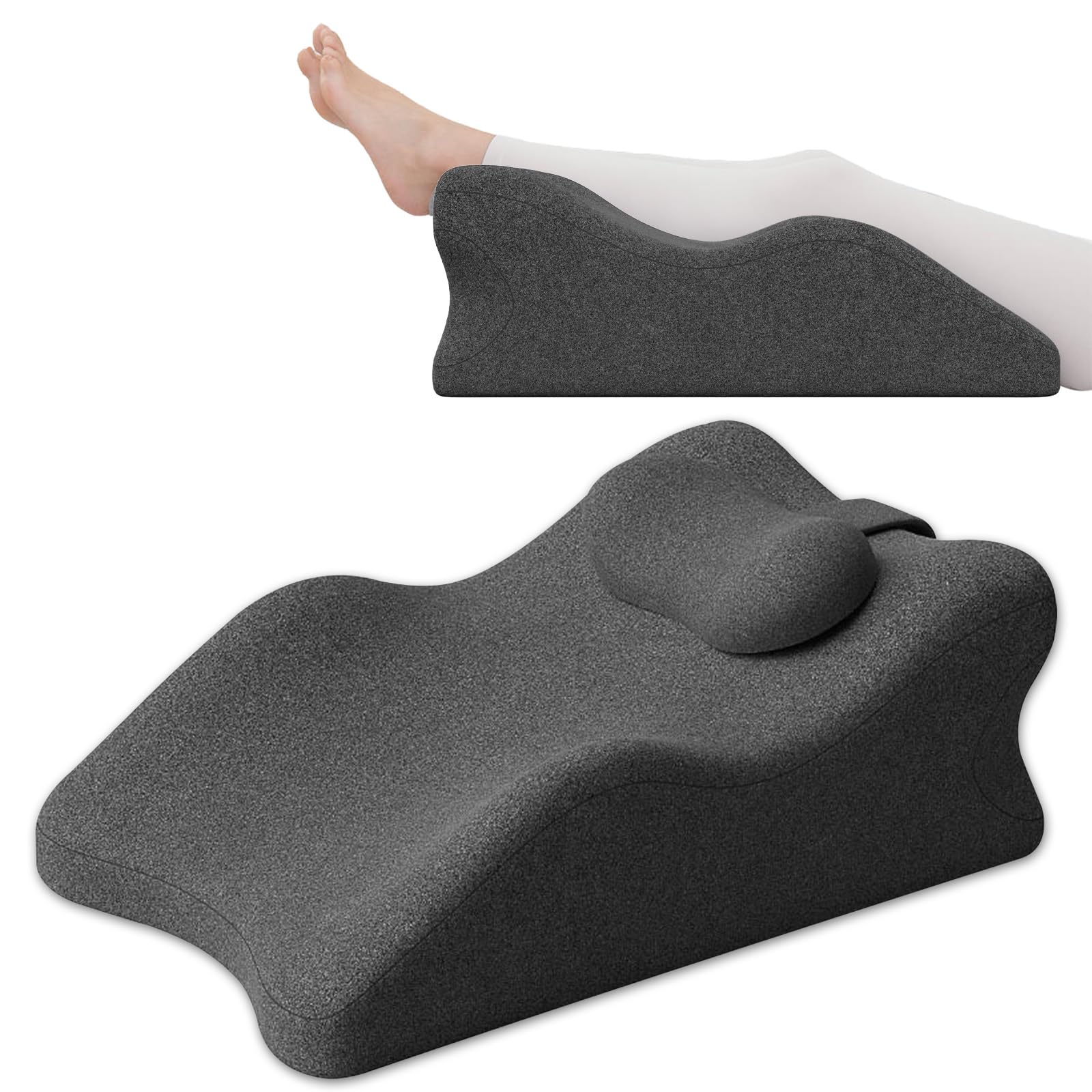 Cuscino per Gambe,Cuscino Gambe per Dormire,Cuscino Alza Gambe per Circolazione Gonfiore Recupero da Chirurgia E Lesioni Sollievo per Gambe Pesanti