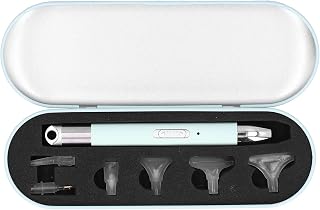 Hztyyier Painting Pen with Light, USB Chargable, 6X Replacement Heads, Nail Art DIY Craft