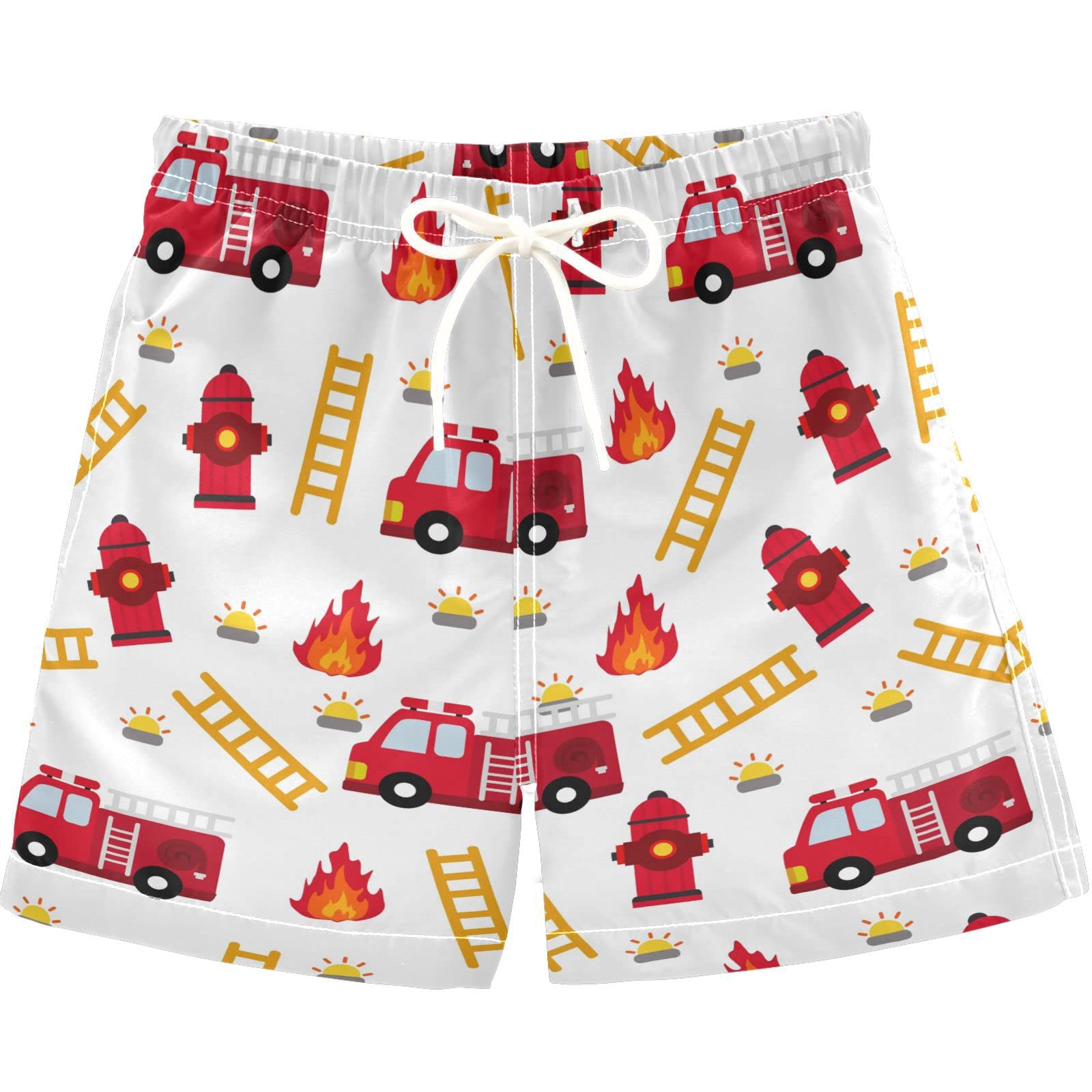 visesunny Funny Boys Swim Trunks Quick Dry Swim Shorts Kids Bathing Suits Boy Swimsuit Swimwear Size from 2T to 14/16