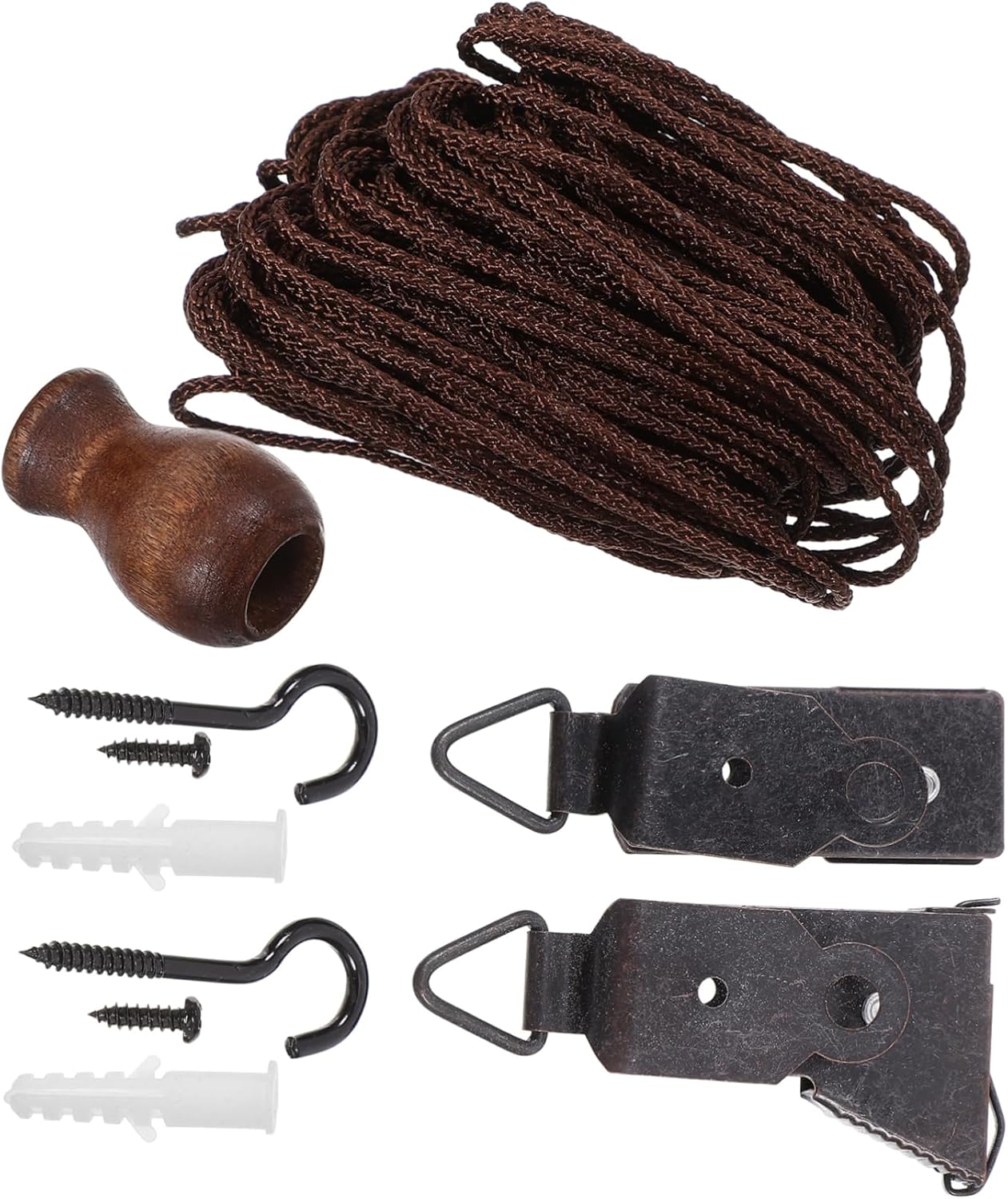 DOITOOL 5sets Roller Blind Accessories Kit for Curtain Repair Parts for Roller Shades and Blinds Easy to Install Multi-Functional for Use