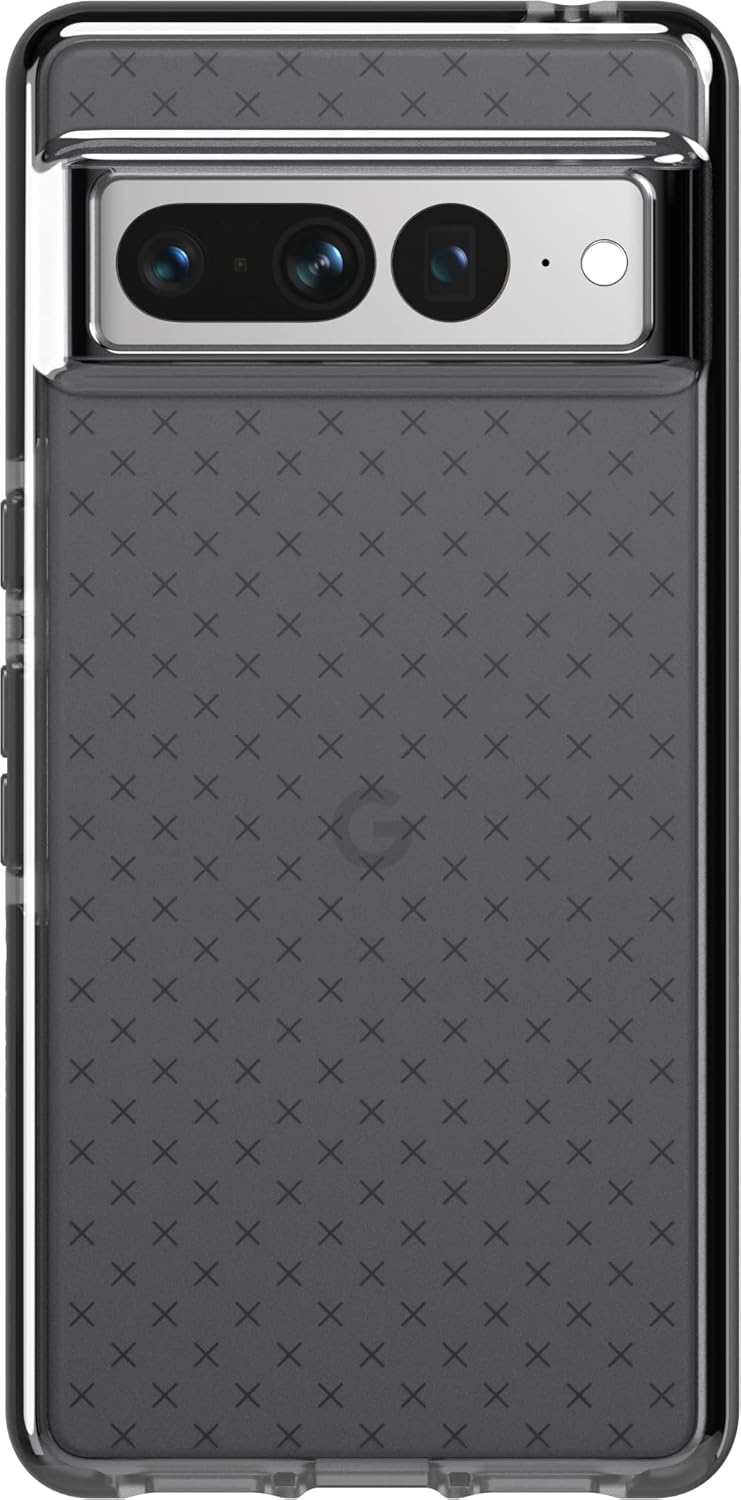 Tech21 Google Pixel 7 Pro EVO Check - Funda Ultra Protectora para teléfono con protección múltiple de 16 pies