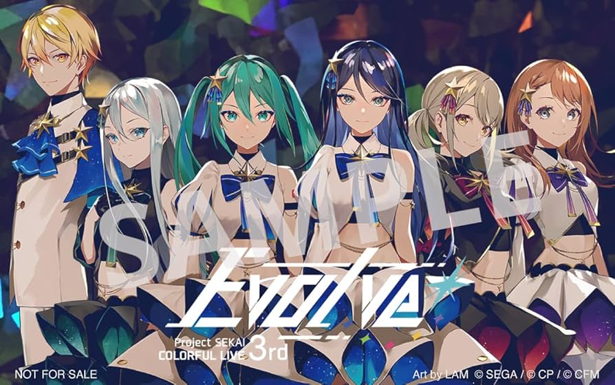 Project Sekai COLORFUL LIVE 3rd - Evolve - (First Press