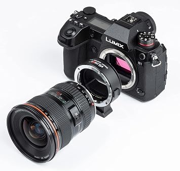 VILTROX EF-L Lens Mount Adapter, Auto Focus, Compatible with Canon EF/EF-S Lens to Leica L Mount Camera L2/Lumix S1 S1H S5/Sigma fp L