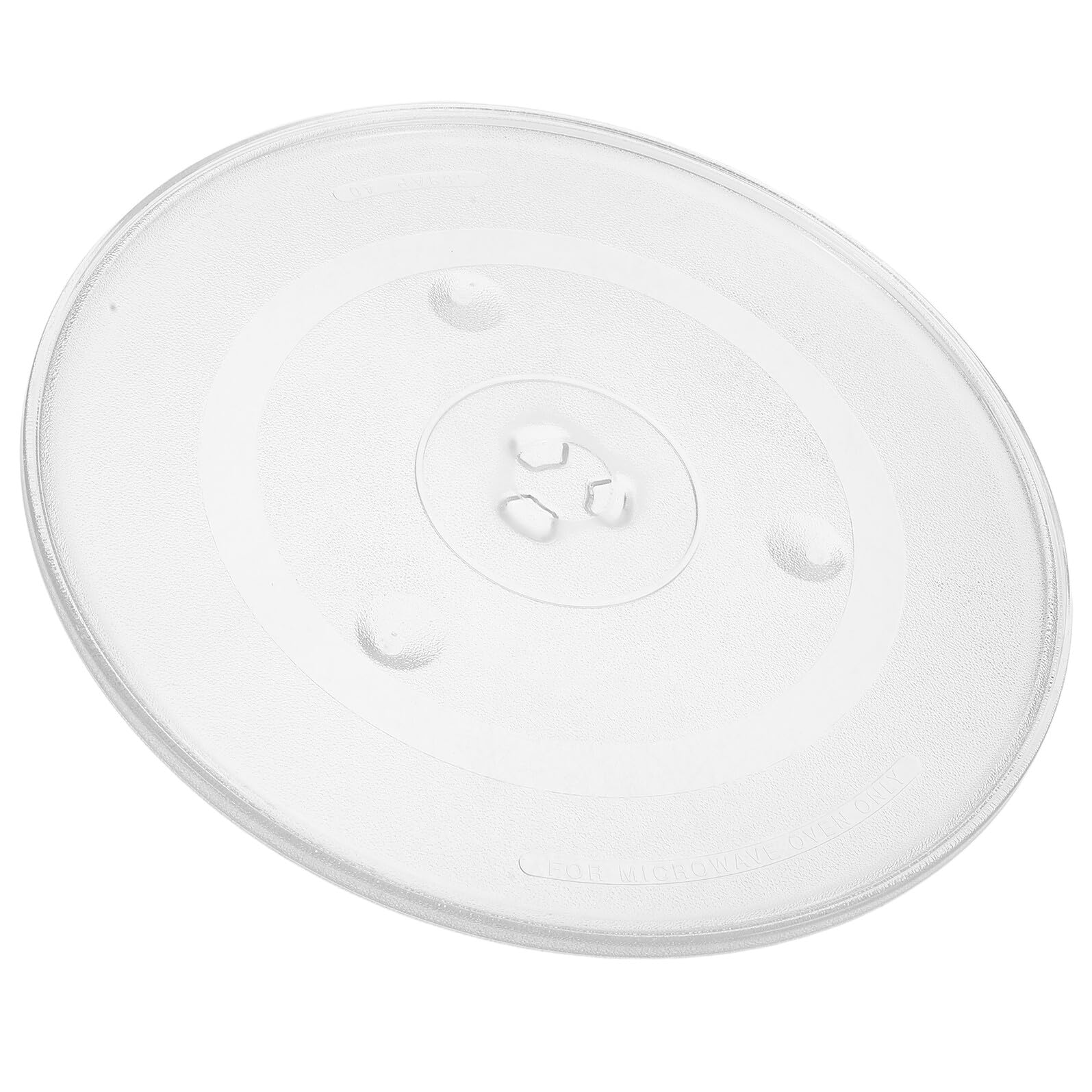 Mikrowellenteller aus Glas 31, 5cm als Ersatz für Drehteller