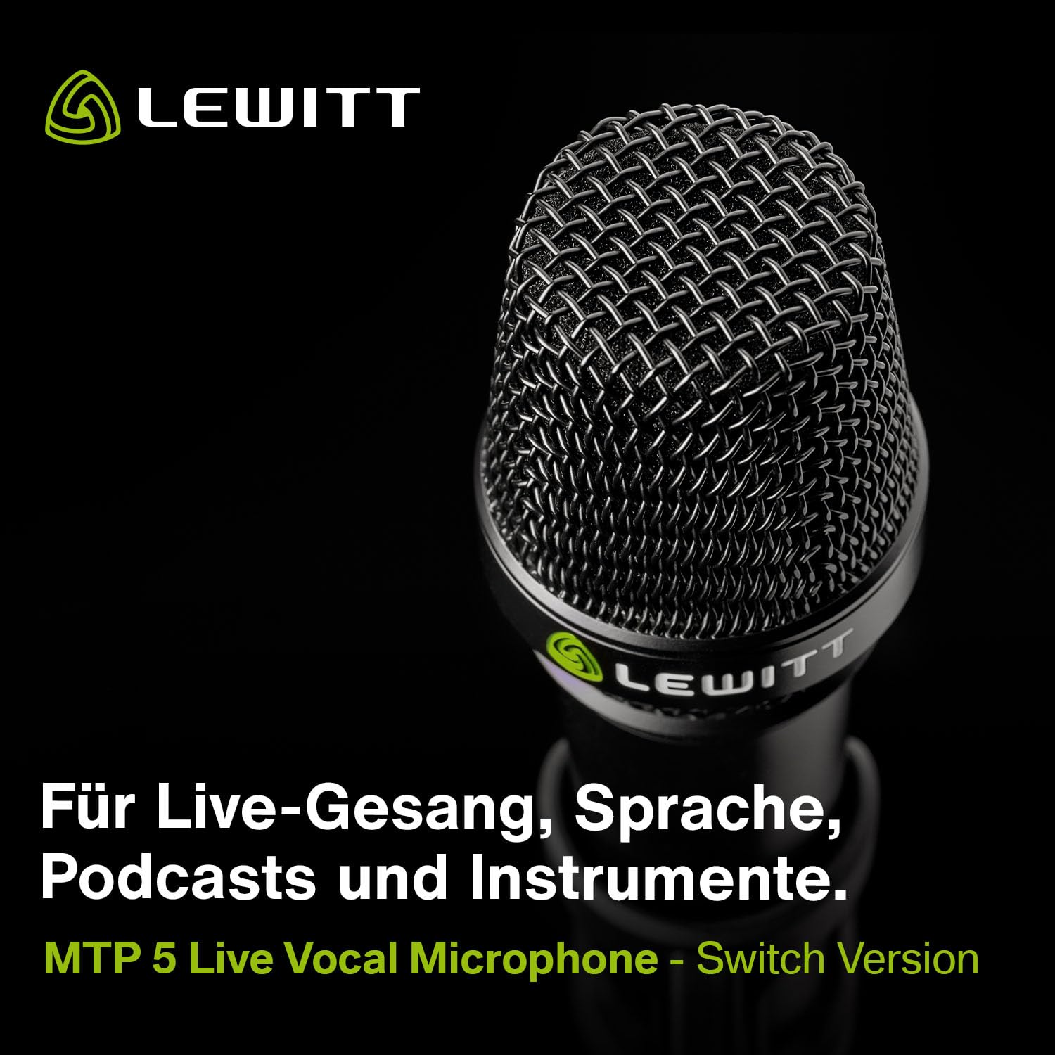 Amazon.co.jp: Lewitt Audio MTP 5S ハンドヘルド カーディオイド