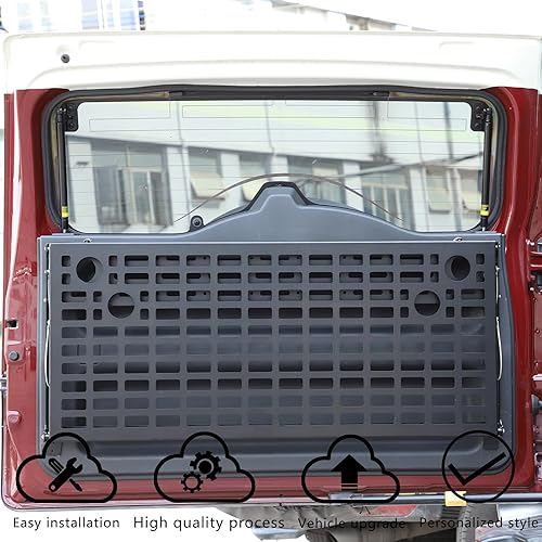 Miniatura 2 de Para Toyota FJ Cruiser 2007-2021 consola central de auto Bolsa de almacenamiento lateral Bolsa de almacenamiento para maletero (estante de