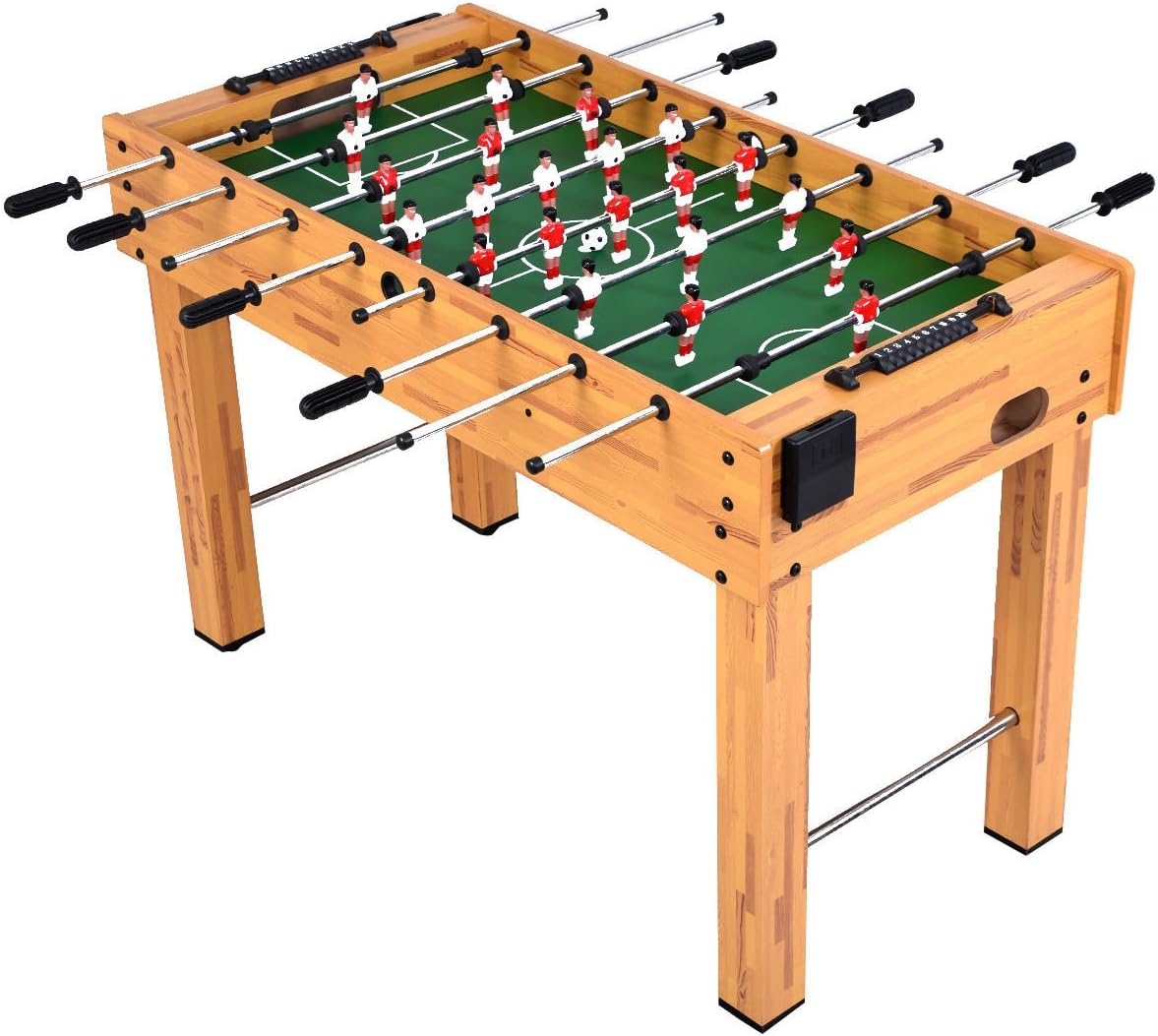 New Foosball Soccer Table 48" Competition Sized Arcade Game Room Hockey Family Sport
