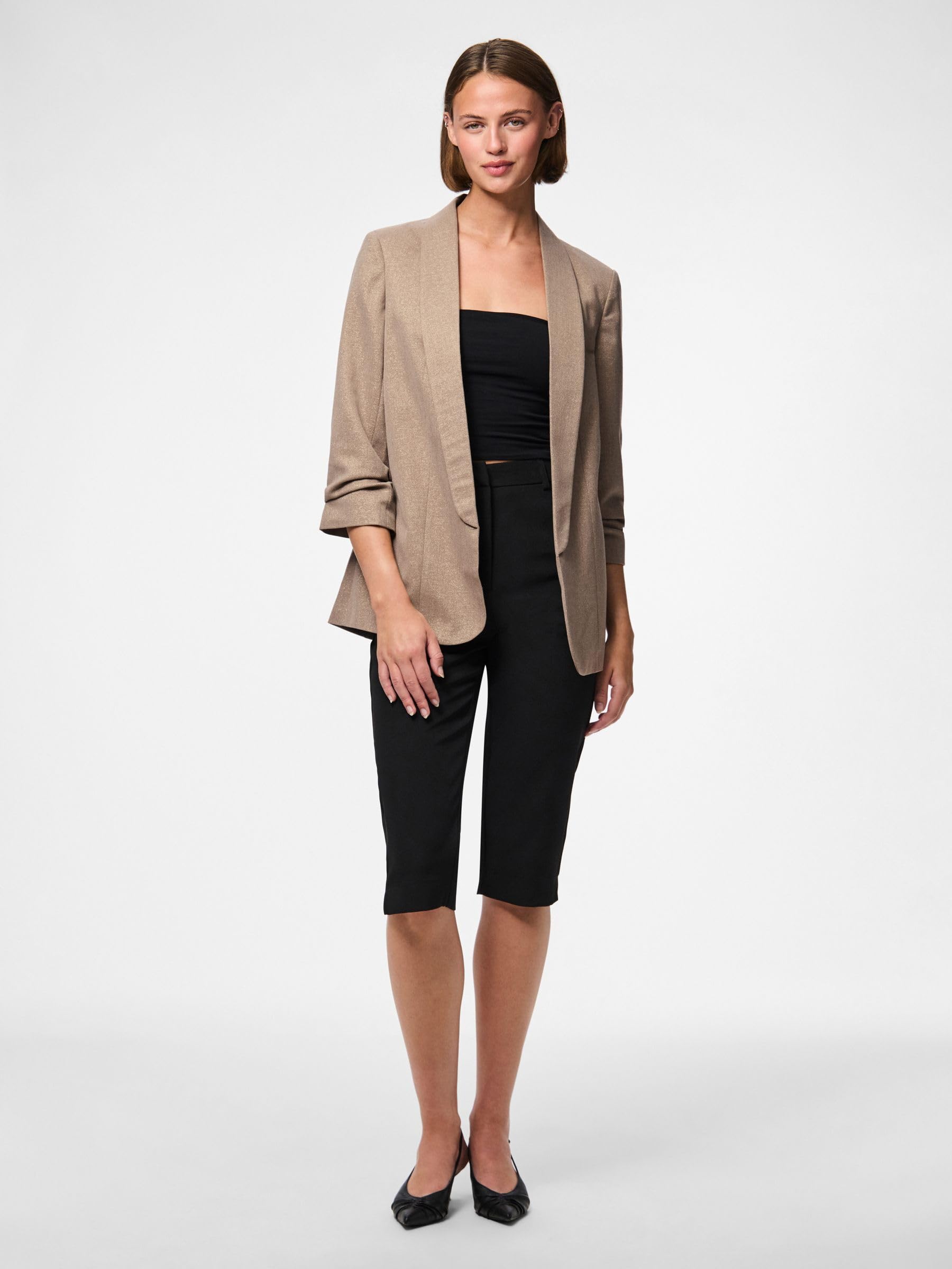 PIECES Female Blazer PCBOSELLA Glitzer