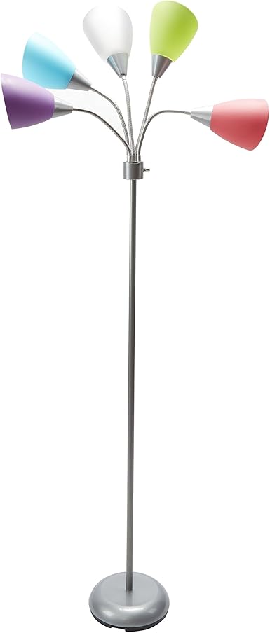 High Five Floor Lamp with Five Color Shades - Amazon.com