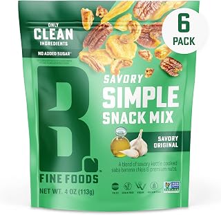 Bubba's Fine Foods Snack Mix, Savory Original (Pack of 6) Same Great Taste, Bold New Look Grain-Free, Gluten-Free, Vegan, Paleo, Dairy Free and Certified Non-GMO