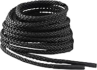 IRONLACE Unbreakable Round Boot Laces: Indestructible, Waterproof, Fire-Resistant Shoelaces, 1500lb Strength for Boots