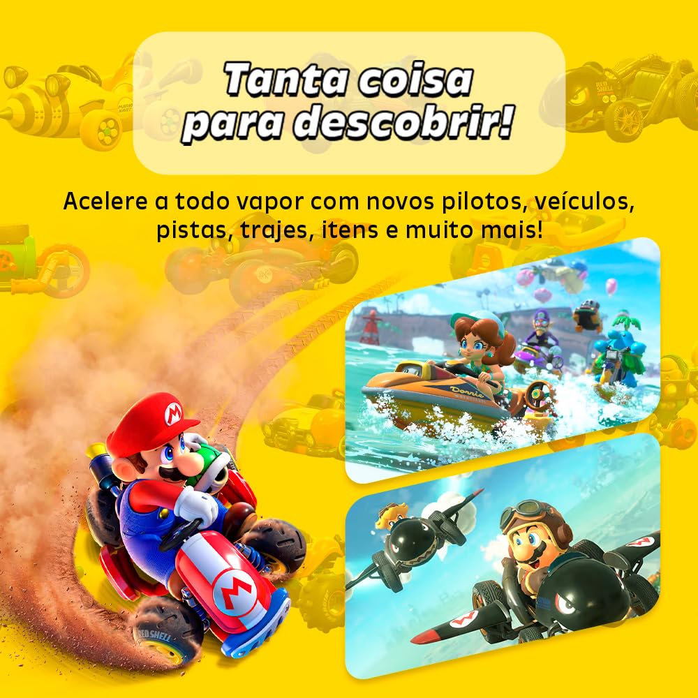 Mario Kart World - Nintendo Switch 2 : Amazon.com.br: Games e Consoles