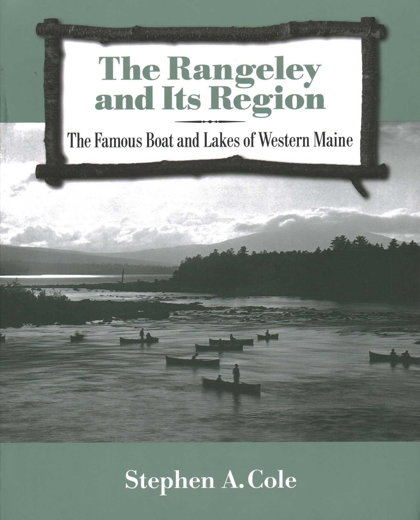 Lacs du Western Maine livre illustré pour salon et lecture évasion