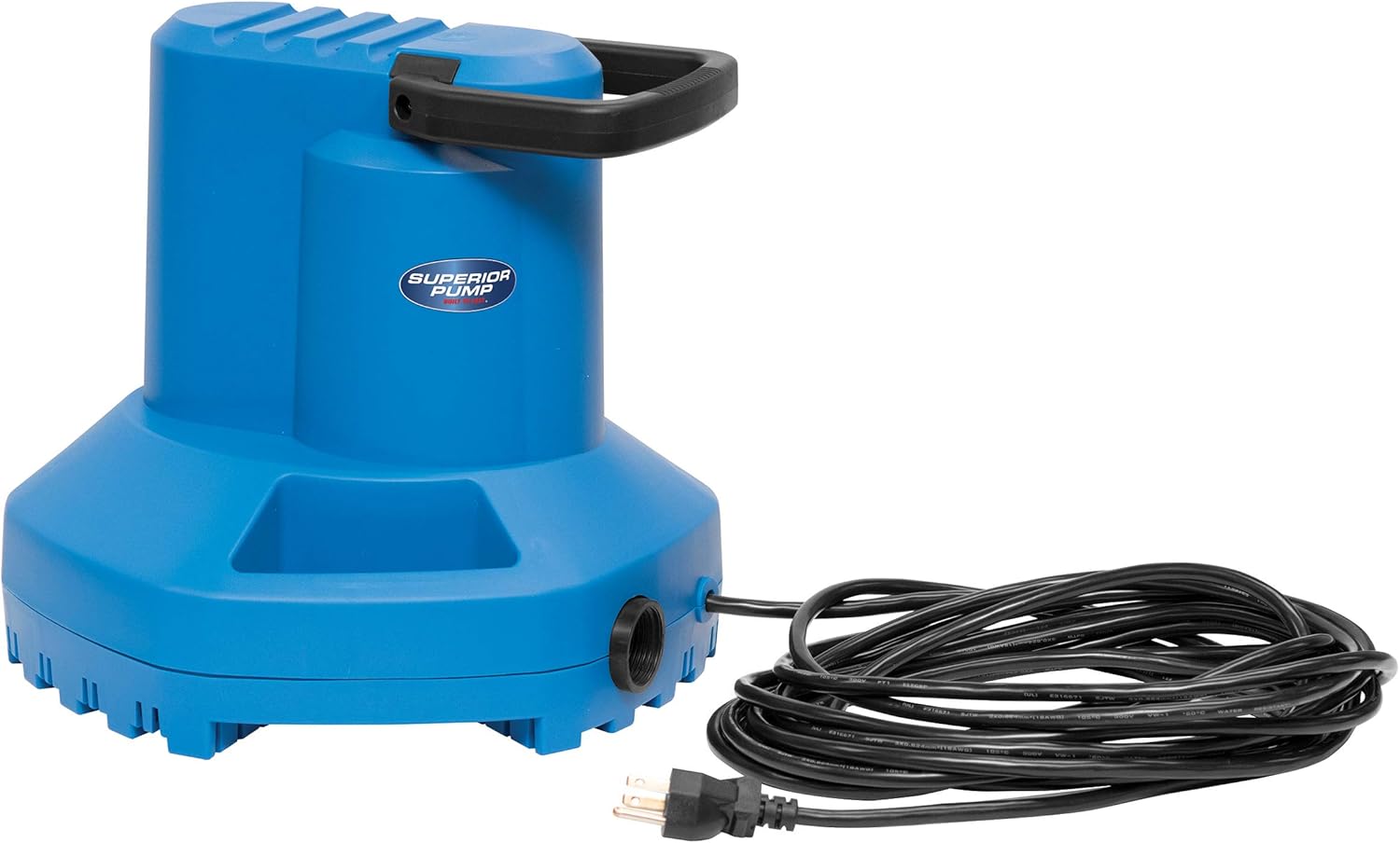 Superior Pump 92398 1/3 HP Thermoplastic Pool Cover Pump, Blue