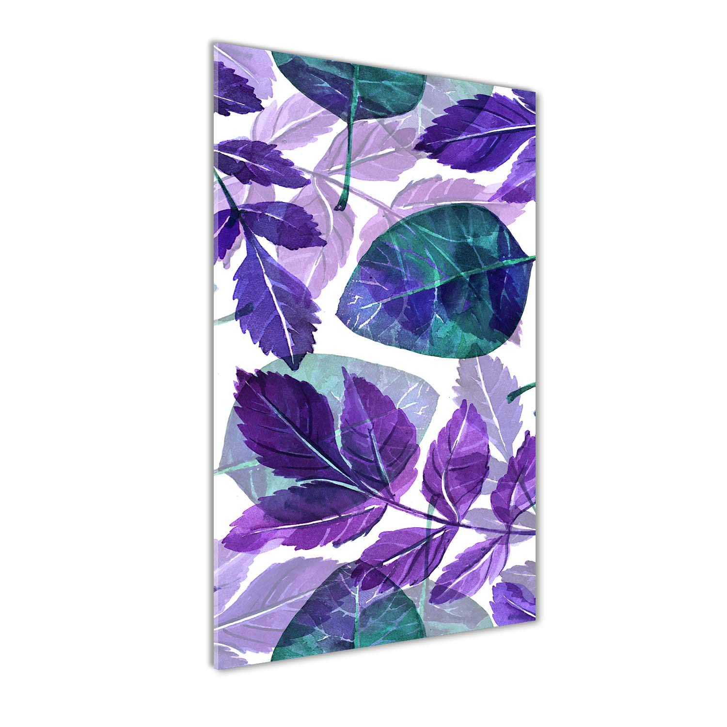 Image sur verre acrylique fleurs violettes Tulup pour sublimer la déco murale du salon