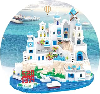 Micro Mini Blocks Aegean Sea Building and Architecture DIY Model Set, (5810 Pieces) Toys Gifts for Kid and Adult
