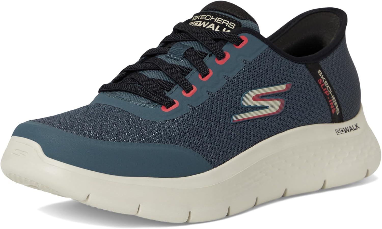 Skechers Mens Hands Free Slip-ins Go Walk Flex - Netro Sneaker - Image 8