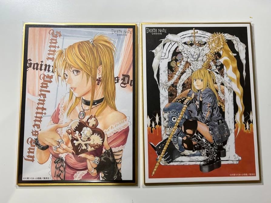 Amazon.co.jp: デスノート展 DEATHNOTE展 ミニ色紙コレクション