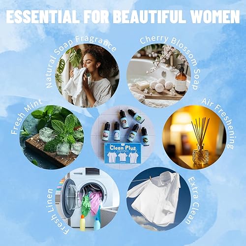 Miniatura 45 de Juego de aceites esenciales, aceites esenciales para difusor para el hogar, aceites difusores de aromas para aromaterapia, lavandería, fabricación