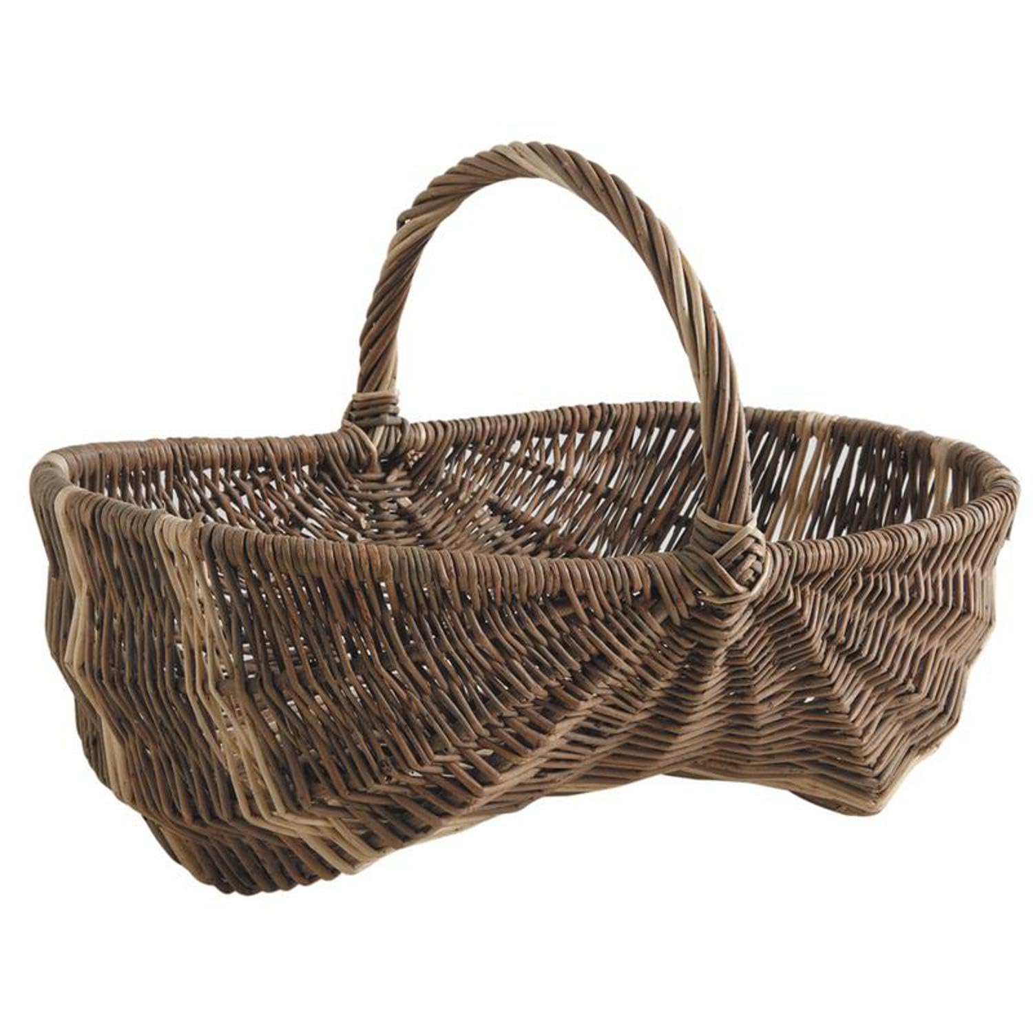 Panier bourguignon en osier artisanal de France AUBRY GASPARD