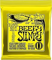 Vista 25 de Ernie Ball Super Slinky - Cuerdas para guitarra eléctrica con envoltura de níquel, calibre 9-42 (P02223)
