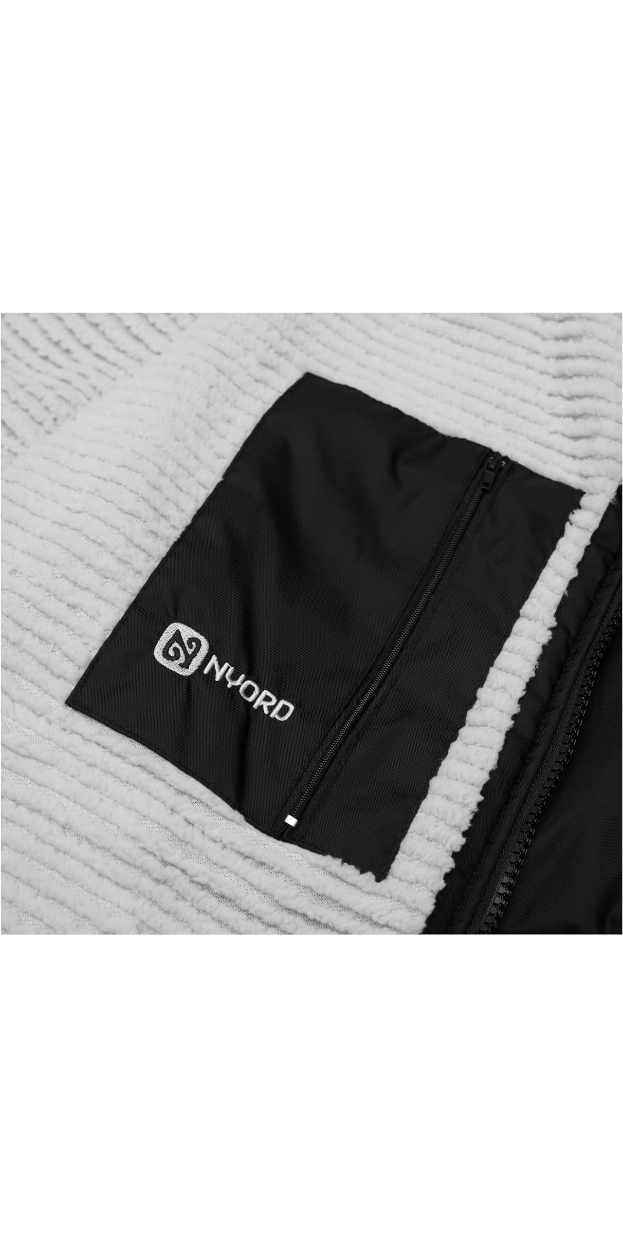Nyord 2026 Albornoz Cambiador Primaloft para Exteriores ACC0005 - Black/Gris -